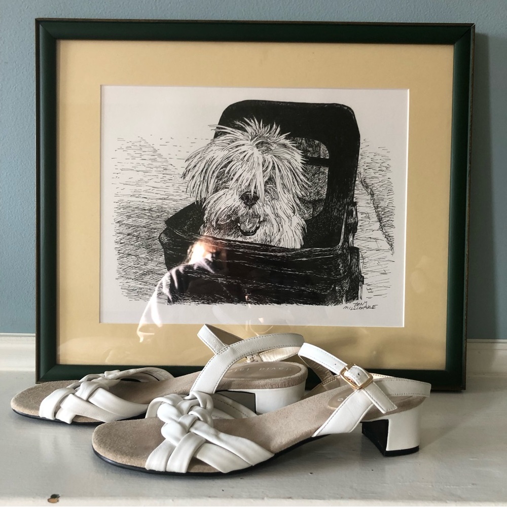 David Tate White Sandals - Picture 2 of 9
